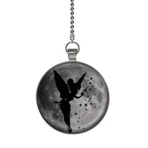 Fairy Star Magic Glow in the Dark Fan/Light Pull Pendant with Chain