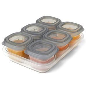 Skip Hop Baby Food Storage, Easy-Store 2oz. Containers, 3pack