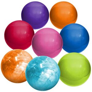 Hedstrom 9-Inch Indoor/Outdoor Playballs, Colors May Vary, 8-Pack (54-31148-8P)