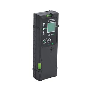 WOKELINE LR-60G Laser Receiver Detector for Laser Level – Green Beam Receiver+LED Displays+Clamp Includer