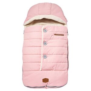 JJ Cole Bundle Me – Urban, Toddler Bunting Bag, Baby Stroller Cover & Baby Car Seat Cover, Blush Pink