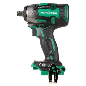 Metabo HPT 18V Cordless Impact Wrench | 225′-LBS of Torque | 1/2″ Square Drive | IP56 Compliant | LED Light | 4-Stage Electronic Speed Switch | Brushless | Tool Only – No Battery | WR18DBDL2Q4