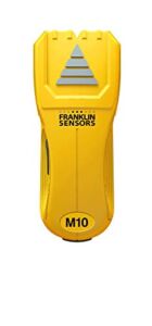 Franklin Sensors ProSensor M10 Professional Stud Finder with 3-Sensors for the Highest Accuracy Detects Wood & Metal Studs with Incredible Speed, Yellow