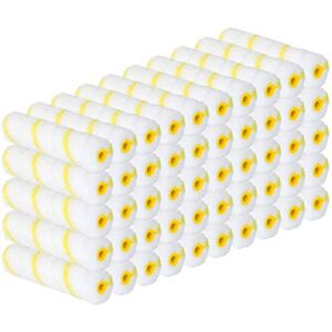 50 Piece 6-Inch 1/2″ Nap Lot of 50 Covers Tool Mini Paint Roller