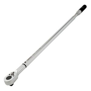 Sunex 40600, ¾” Drive, 48T Torque Wrench, 110 To 600′-Lb, 48 Tooth Ratcheting Mechanism, Accurate To 3% Clockwise & 6% Counterclockwise, Audible Click, Heat Treated Tube, Aluminum Handle