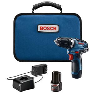 BOSCH GSR12V-300B22 12V Max EC Brushless 3/8 In. Drill/Driver Kit