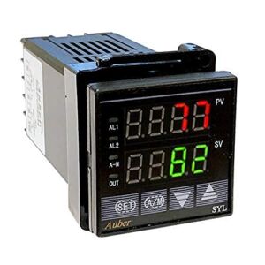 PID Temperature Controller with Dual Alarm Outputs, Built-in 2A AC SSR, SYL-2372