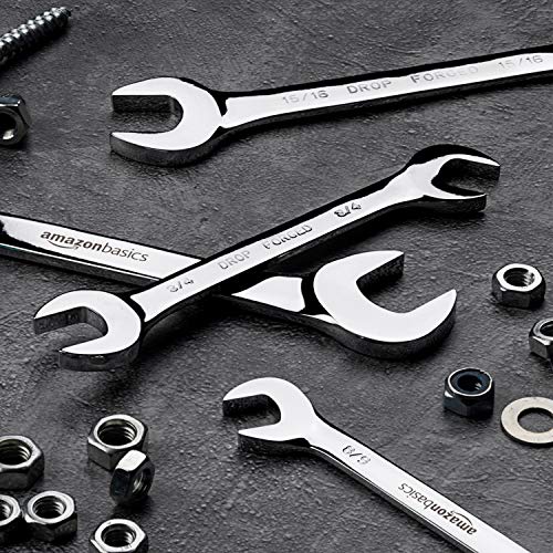 Amazon Basics Angled Wrench Set – SAE, 14-Piece | The Storepaperoomates Retail Market - Fast Affordable Shopping