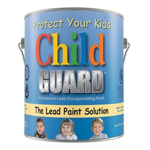 FIBERLOCK Paint Encapsulant, Safe Interior and Exterior Lead Encapsulation, Sealant Coat – 5600 – 1 Gallon, White