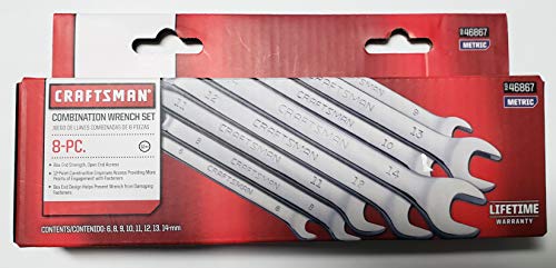 Craftsman 8 pc. Metric 12 pt. Combination Wrench Set 46867 | The Storepaperoomates Retail Market - Fast Affordable Shopping