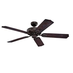 Westinghouse Lighting 7216800 Deacon 52-Inch Indoor/Outdoor Ceiling Fan, Oil Rubbed Bronze Finish