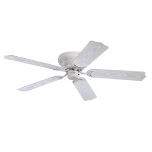 Westinghouse Lighting 7217200 Contempra 48-Inch Indoor/Outdoor Ceiling Fan, White Finish