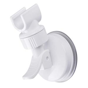 OUO Suction Cup Shower Head Holder Handheld Showerhead Bracket Adjustable Shower Holder, Removable Handheld Showerhead & Wall Mounted Suction Bracket