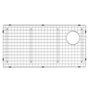 KRAUS KBG-GR2814 Bellucci Series Stainless Steel Kitchen Sink Bottom Grid with Soft Rubber Bumpers for 33-inch Kitchen Sink