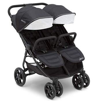 Jeep Destination Ultralight Side x Side Double Stroller, Midnight | The Storepaperoomates Retail Market - Fast Affordable Shopping