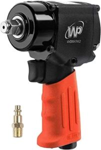 WORKPAD 1/2-Inch Mini Air Impact Wrench with Twin Hammers, Pneumatic Tools