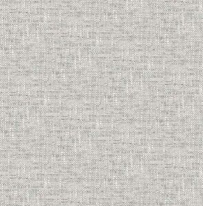NuWallpaper NU2873 Poplin Texture Peel & Stick Wallpaper, Grey