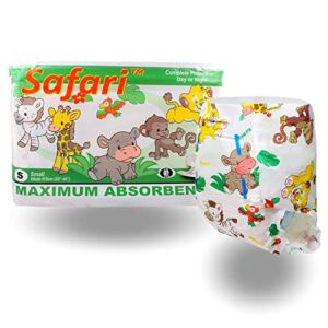 Rearz – Safari – Adult Diaper (12 Pack) (Small)