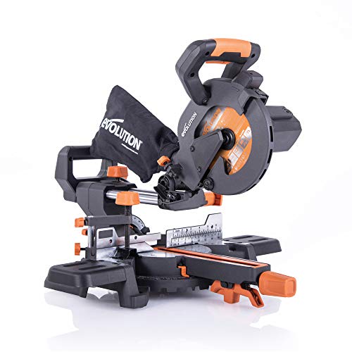 Evolution Power Tools R185SMS+ 7-1/4″ Multi-Material Compound Sliding Miter Saw Plus | The Storepaperoomates Retail Market - Fast Affordable Shopping