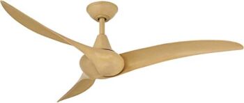 Minka-Aire F843-MP Wave 52″ Ceiling Fan with Remote Control, Maple Finish | The Storepaperoomates Retail Market - Fast Affordable Shopping