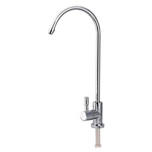 Water Filter Faucet, 360 Degree Rotatable Stainless Steel Single Handle Drinking Water Faucet Fits Most Reverse Osmosis Units or Water Filtration System