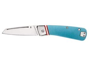 Gerber Gear 31-003723 Straightlace Folding Pocket Knife, 2.9 in Fine Edge Blade, Blue