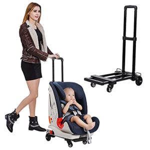 Car Seat Travel Carts , Stroller with Wheels,for Air Travel , Light and Portable