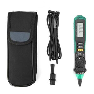 Pen Type Multimeter, Walfront MS8211D Portable LCD Display Digital Pen-Type Multimeter Auto Range AC/DC Non-Contact Voltage Current Resistance Diode Connectivity Detector Tester
