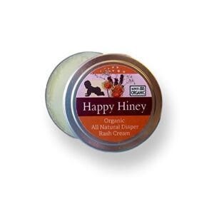 Happy HINEY. Calendula Diaper Balm. 100% Natural. Mama Owned. Hand Crafted in Small Batches. Made with Calendula, Lavender and Shea.