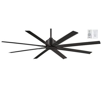 Minka-Aire F896-65-CL, Xtreme H2O 65″ Ceiling Fan in Coal Finish with Remote and Additional Wall Control | The Storepaperoomates Retail Market - Fast Affordable Shopping