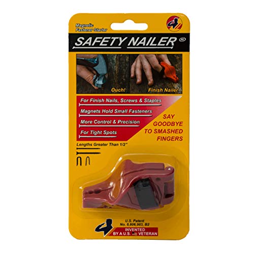 Safety Nailer Mini- For Finish Nails, Small Screws, and Staples | The Storepaperoomates Retail Market - Fast Affordable Shopping