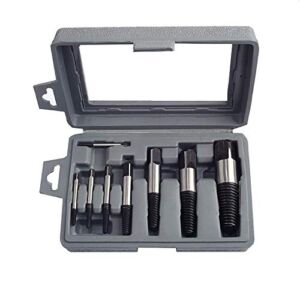 PANOVOS (8pcs) Pipe Screw Extractor Set,Damaged Screw Broken Bolt Water Pipe Remover Set