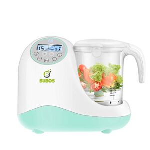 Baby Food Maker and Processor with 5 in 1 Function, Clear Touch Control Panel with LCD Display, Auto Shut-Off, BPA Free