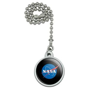 GRAPHICS & MORE NASA Official Meatball Logo Ceiling Fan and Light Pull Chain