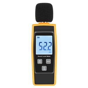 Hand-Held Sound Level Meter,V-Resourcing 30~130 dB Decibel Noise Measurement Tester with Backlight Digital LCD Display for Indoor/Outdoor Uses [Max/Min/Hold Function]