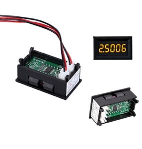 Yellow LED 5 Digit DC 0-4.3000-33.000V Digital Voltmeter Voltage Meter Car A