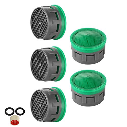 JQK Faucet Aerator, 1.5 GPM Flow Retrictor Insert Faucet Aerators Replacement Parts Bathroom 5 Pack, FAN15-P5 | The Storepaperoomates Retail Market - Fast Affordable Shopping