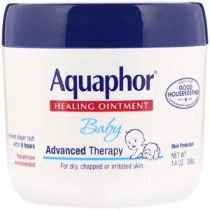 Aquaphor Baby Healing Ointment Advanced Therapy 14 Ounce Jar (414ml) (2 Pack)
