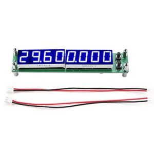 Mootea Frequency Counter,PLJ-8LED-H RF Signal Frequency Counter Cymometer Tester Module 0.1~1000MHz