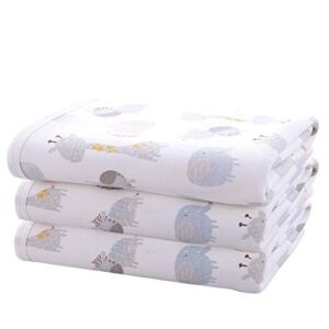 Baby Diaper Changing Pad Liners(22X27.5 inches)Soft Bamboo Cotton Waterproof Changing Pad for Baby Underpads Mattress Pad Sheet Protector Portable Reusable Urine Pads for Travel Gear Pack of 3