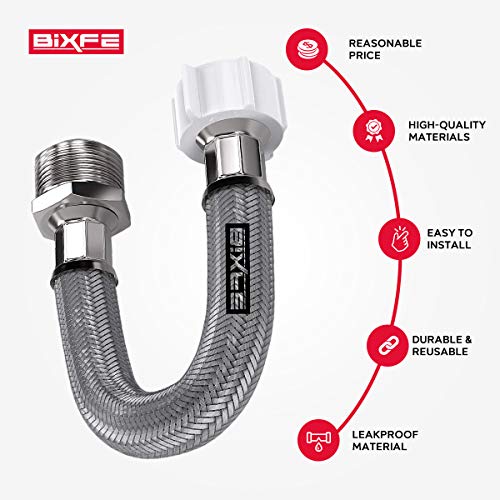 THU9090R 6 Inches Hose Extension for TOTO C110/E200/S300/S400 WASHLET, 7/8 Male to 7/8 Female,Stops Leaking of Bidet Sprayer T Adapter Connection to Toilet Tank | The Storepaperoomates Retail Market - Fast Affordable Shopping