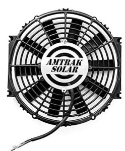 Amtrak Solar’s Powerful Attic Exhaust Fan Cools and Ventilates Your House, Garage or RV and Protects Against Moisture Build-Up. 14″ (FAN ONLY).