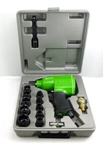 DP Dynamic Power 1/2″ Air Impact Wrench KIT (4 position power settings), 240ft-lb. of torque, provides power to remove most lug nuts (Rocking dog mechanism), D312126K Not designed for heavy duty.