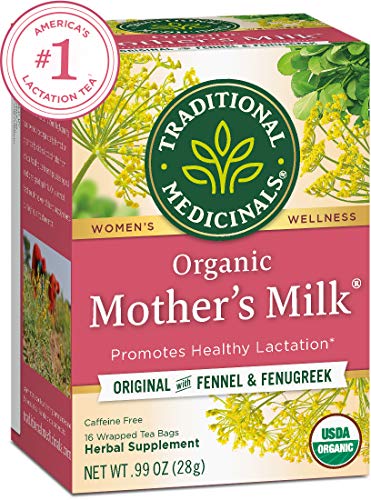Traditional Medicinals Organic Mother’s Milk Tea, 16 Tea Bags (Pack of 6) and Boudreaux’s Butt Paste Diaper Rash Ointment, Original Strength, 16 oz | The Storepaperoomates Retail Market - Fast Affordable Shopping