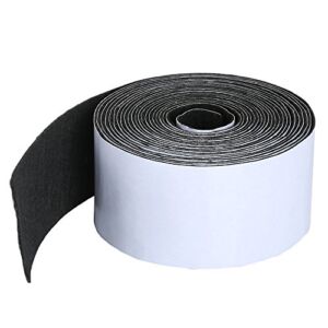 Pllieay 1 Pack Felt Tape in Self Adhesive, Polyester Felt Tape Furniture Felt Strips 1.96 inch x 0.04 inch x 14.7 feet for Furniture and Hard Surfaces