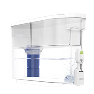 PUR PLUS Large Filtered Water Dispenser, 30 Cup – Includes 1 PUR PLUS Water Pitcher Filter