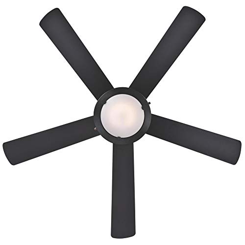 Westinghouse Lighting 7224200 Comet Indoor Ceiling Fan with Light, Matte Black | The Storepaperoomates Retail Market - Fast Affordable Shopping