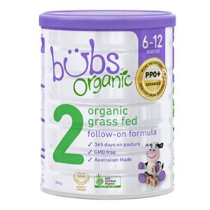 Aussie Bubs Organic Grass Fed Infant Formula Stage 2 800G Non-GMO