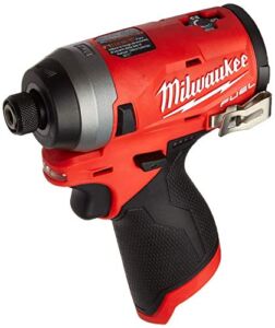 Milwaukee Electric Tools MLW2553-20 M12 Fuel 1/4″ Hex Impact Driver (Bare) (Renewed)