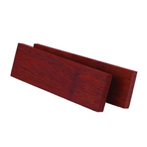 Woodcraft Woodshop Bloodwood Knife Scale 3/8″ x 1-1/2″ x 5″, Two Pieces